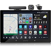 Amazon.co.jp: ATOTOOUT 2DIN ディスプレイオーディオ 9インチ